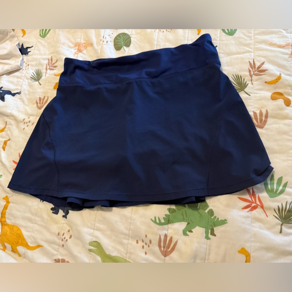 Lululemon Athletica Blue Skater Mini Skirt - Picture 3 of 8